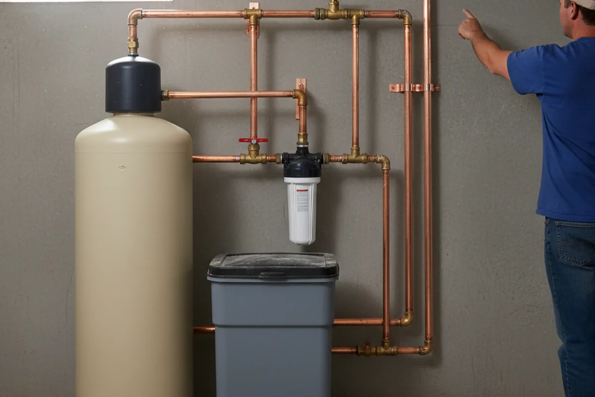 Whole-house water treatment system installed in Gunlock